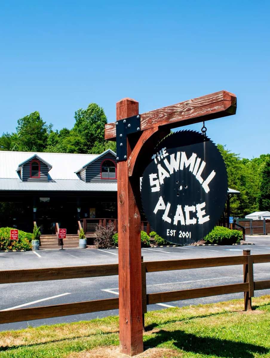 The Sawmill Place restaurant Blairsville, GA