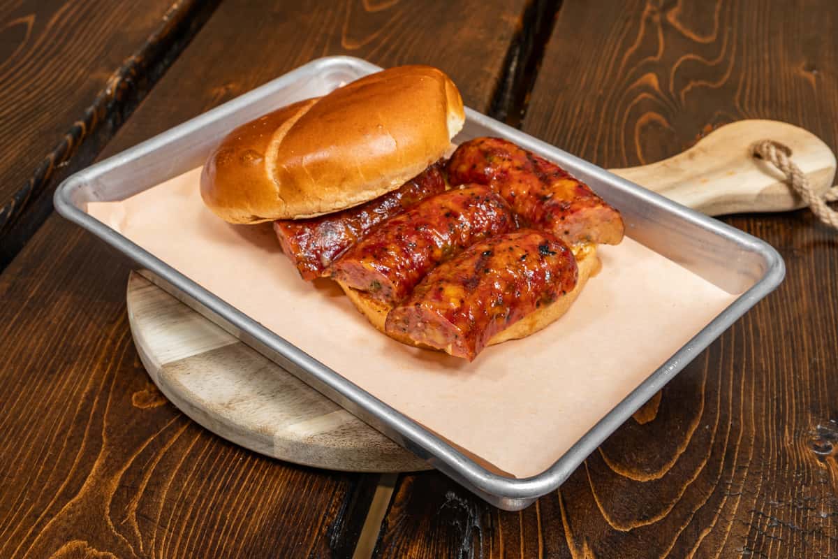 Jalepeno Cheddar Sausage Sandwich