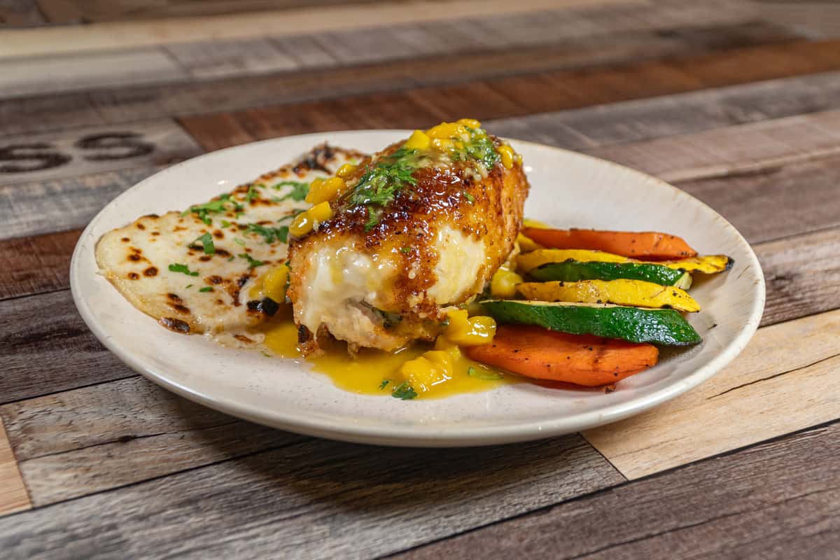 Mango Stuffed Chicken