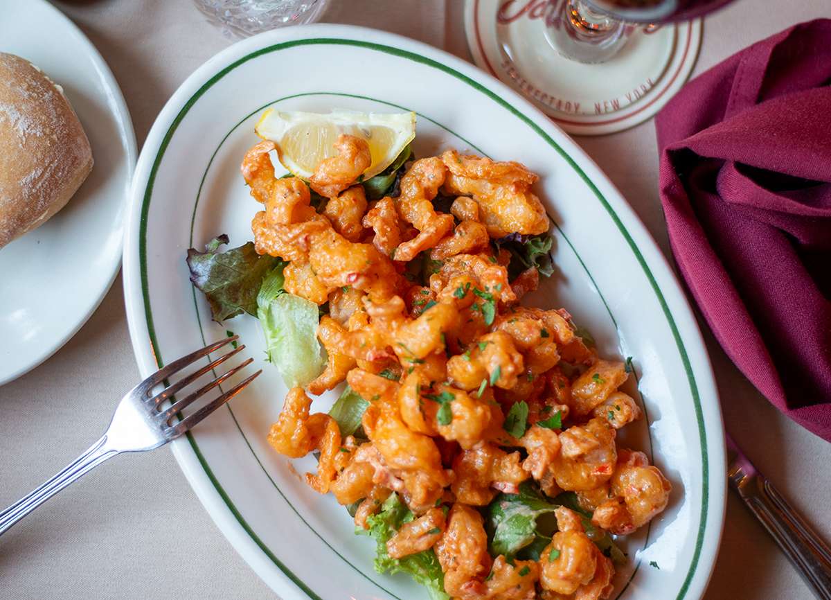 Johnny's Corkscrew Shrimp