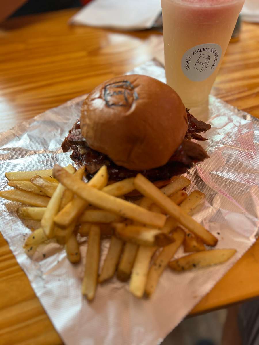 Brisket sandwich