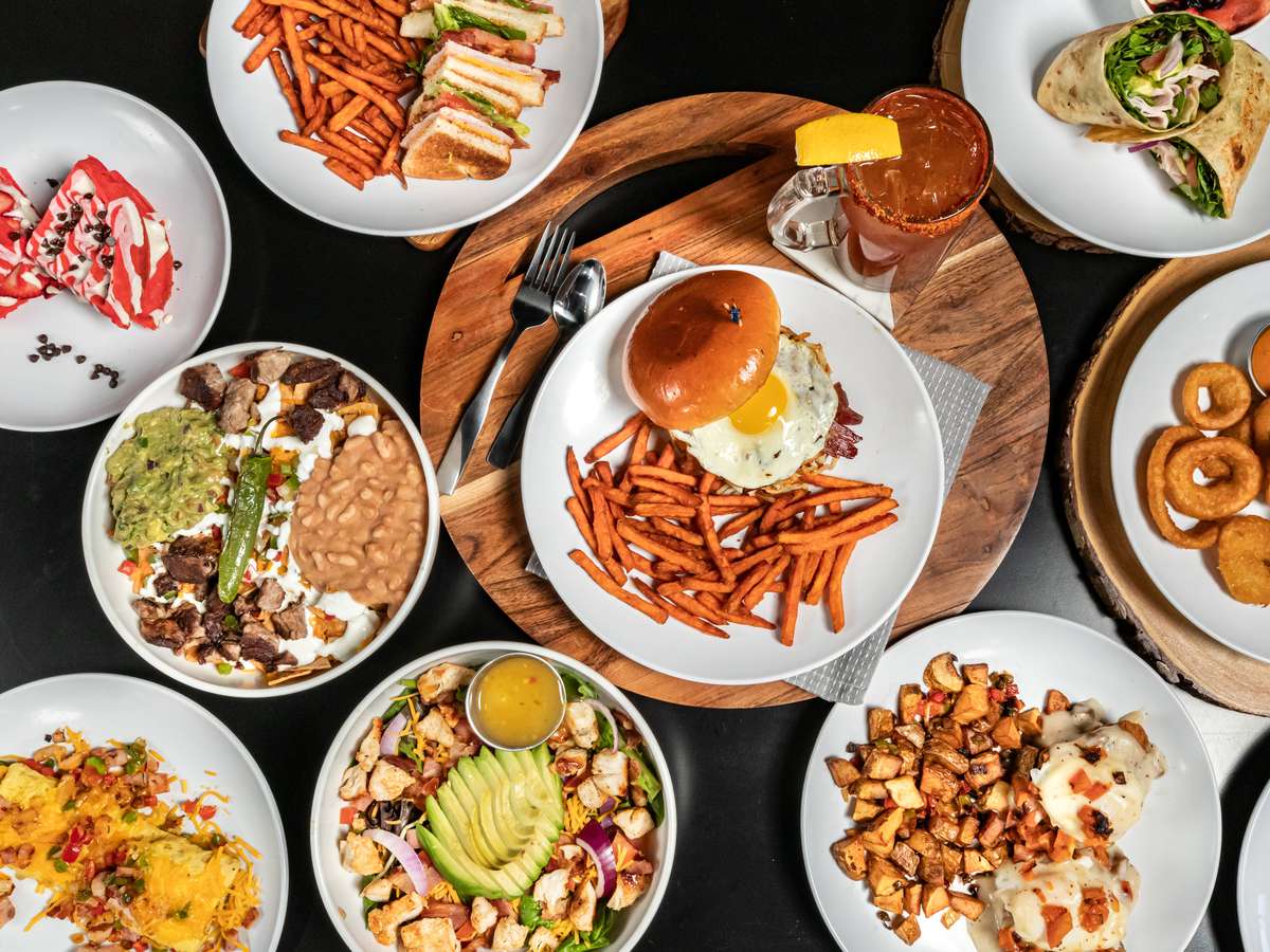 food collage