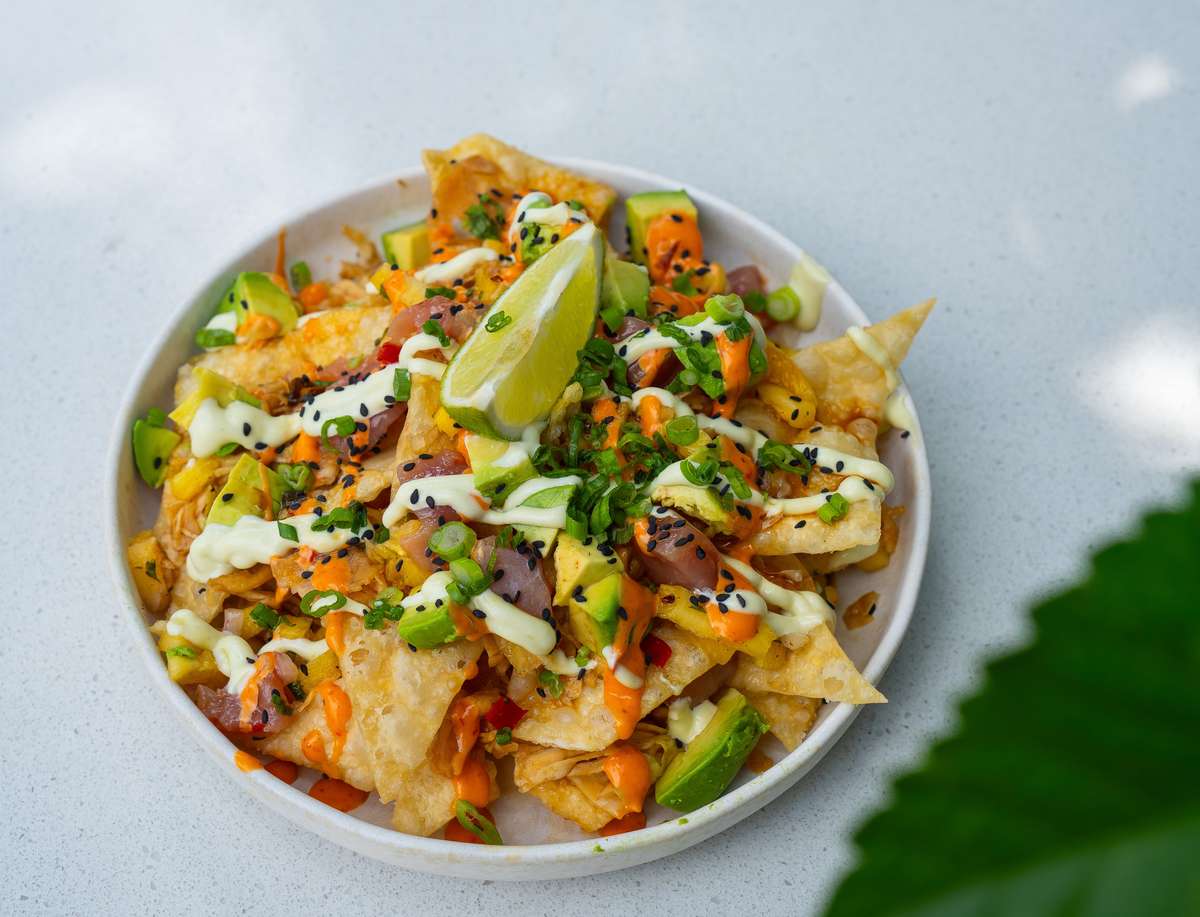 tuna nachos