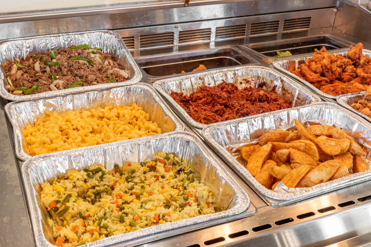 Hot food bar