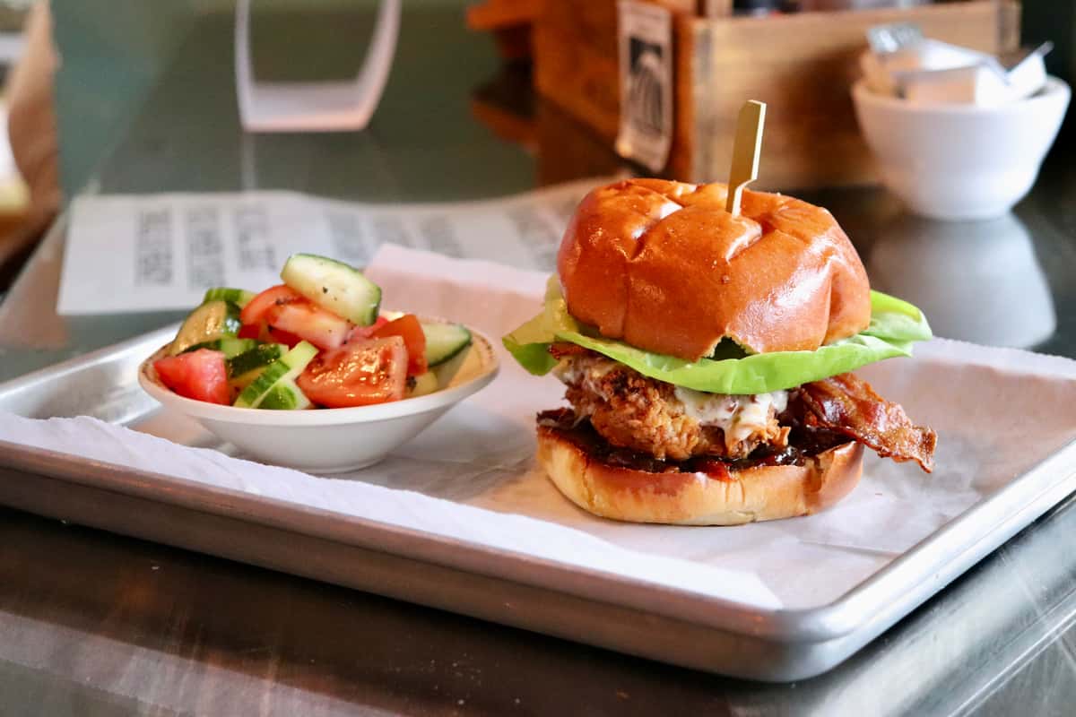 Hot Pepper Chicken Sandwich