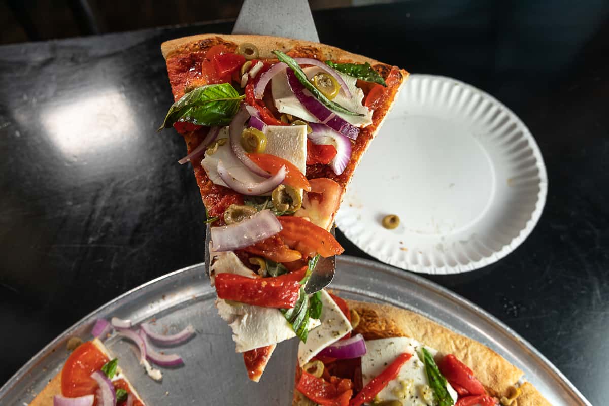 pizza closeup