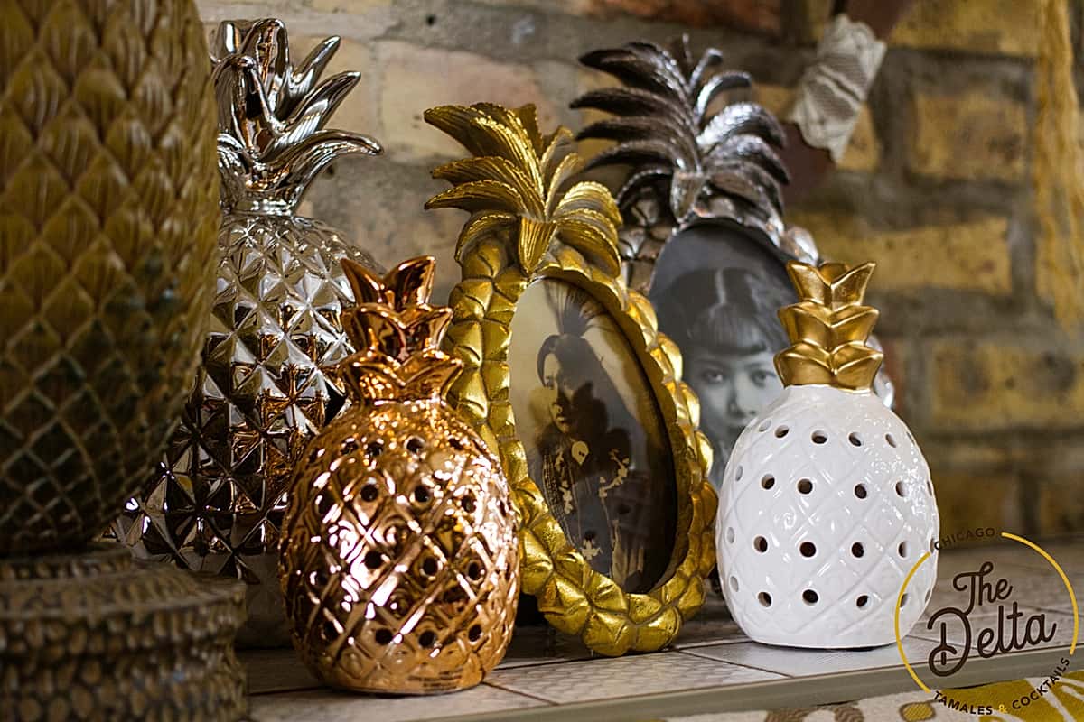 Pineapple decorations