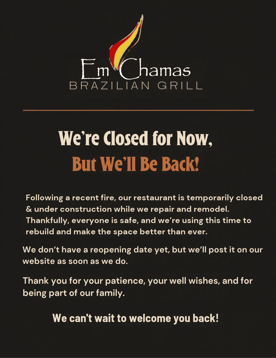 Closed for Renovations