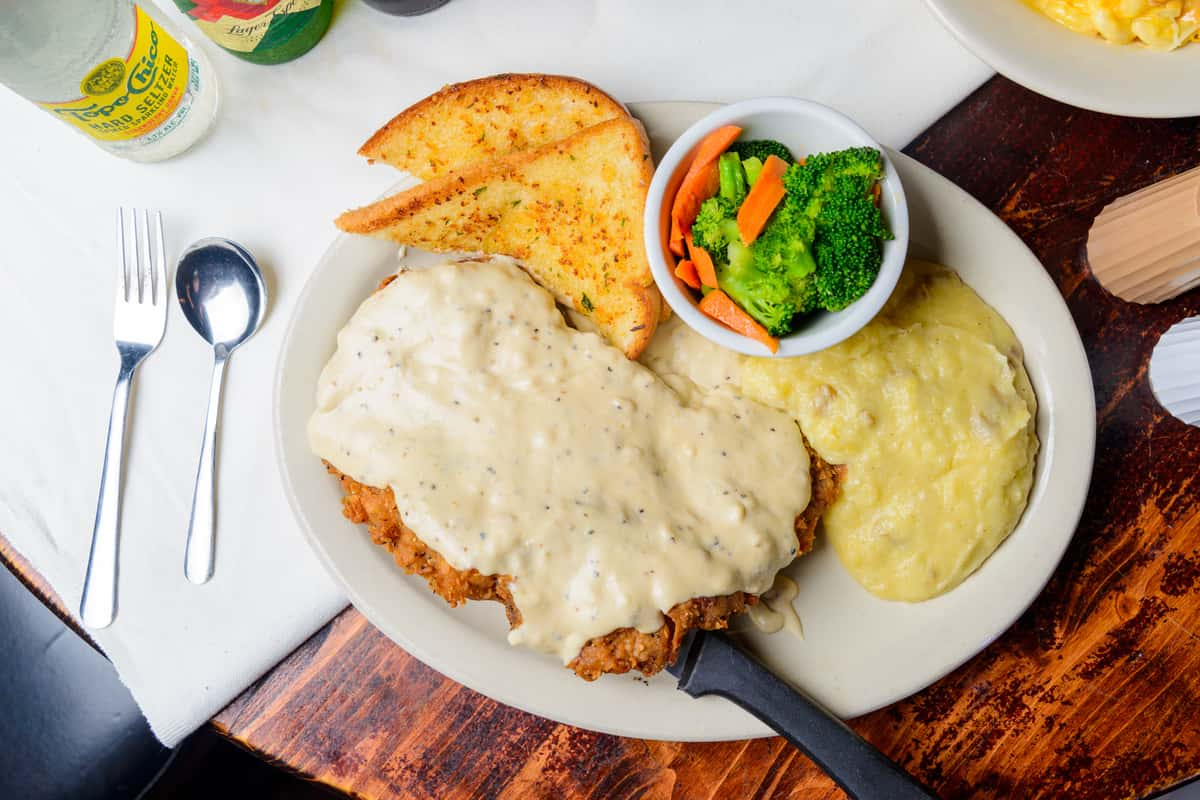 Chicken Fried Steak or Chicken - Main Menu - Tailgators Pub & Grill