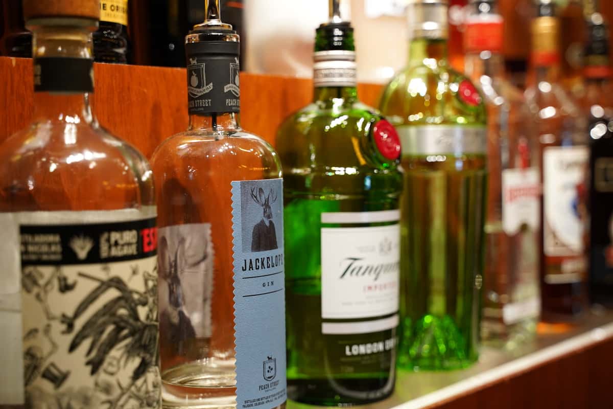 bar bottles