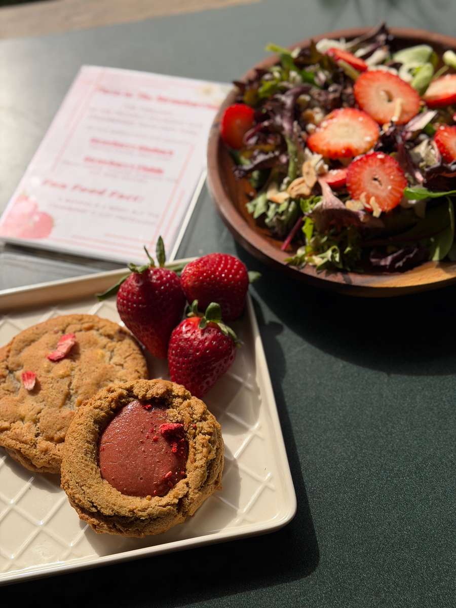 strawberry menu