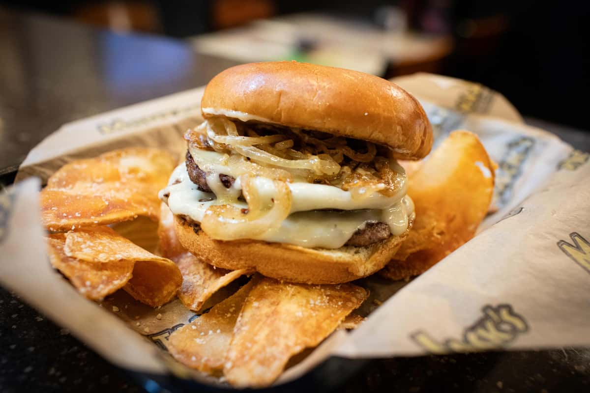 Ranch house burger