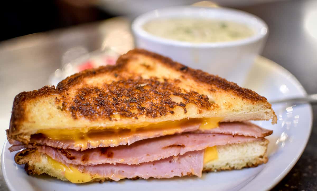 Grilled Ham & Cheese