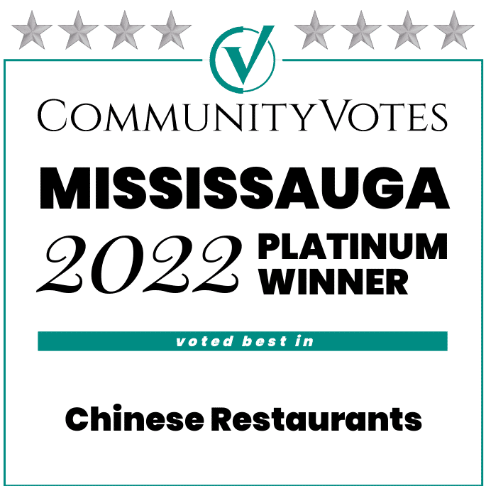 Community Votes Mississauga 2022 Platinum Winner Voted Best In Chinese Restaurants