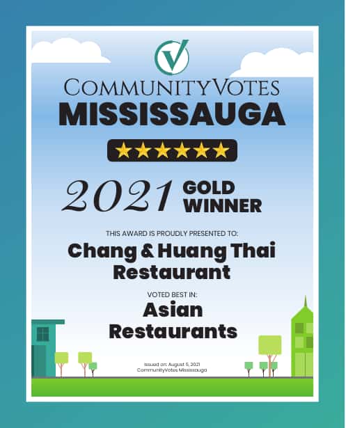 Community Votes Mississauga 2021 Gold Winner Voted Best In Asian Restaurants