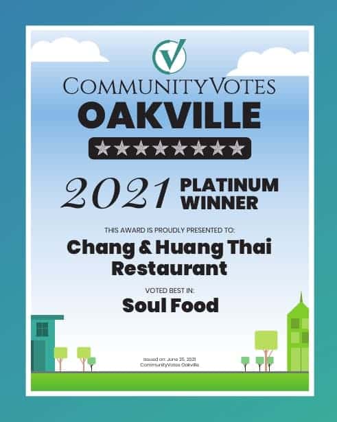 Community Votes 2021 Oakville Platinum Winner Voted Best In Soul Food