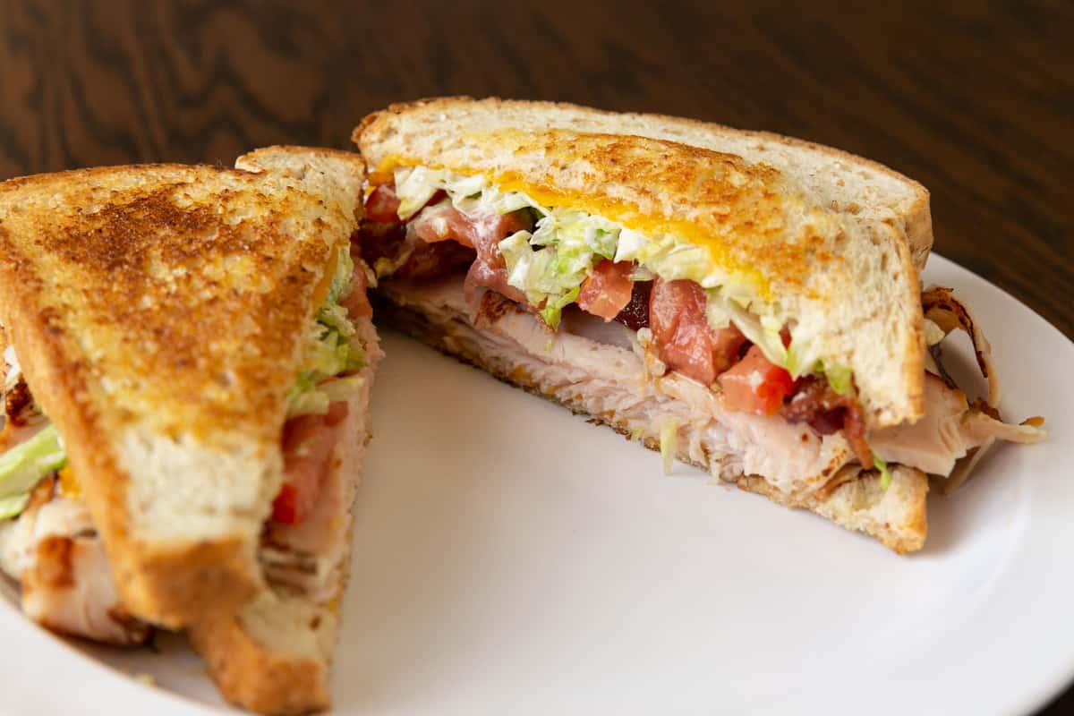Turkey Club Sandwich Lunchbox