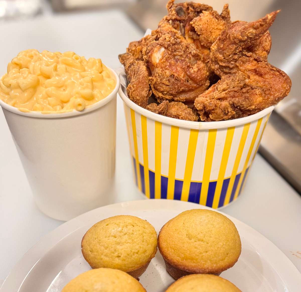 Muffins and Fried Chicken