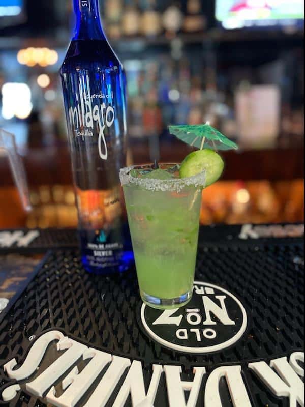 Cucumber Melon Margarita Shipmates Restaurant Sports Bar