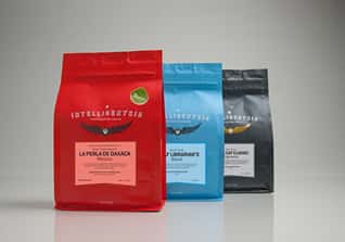 3 intelligensia coffee bean bags