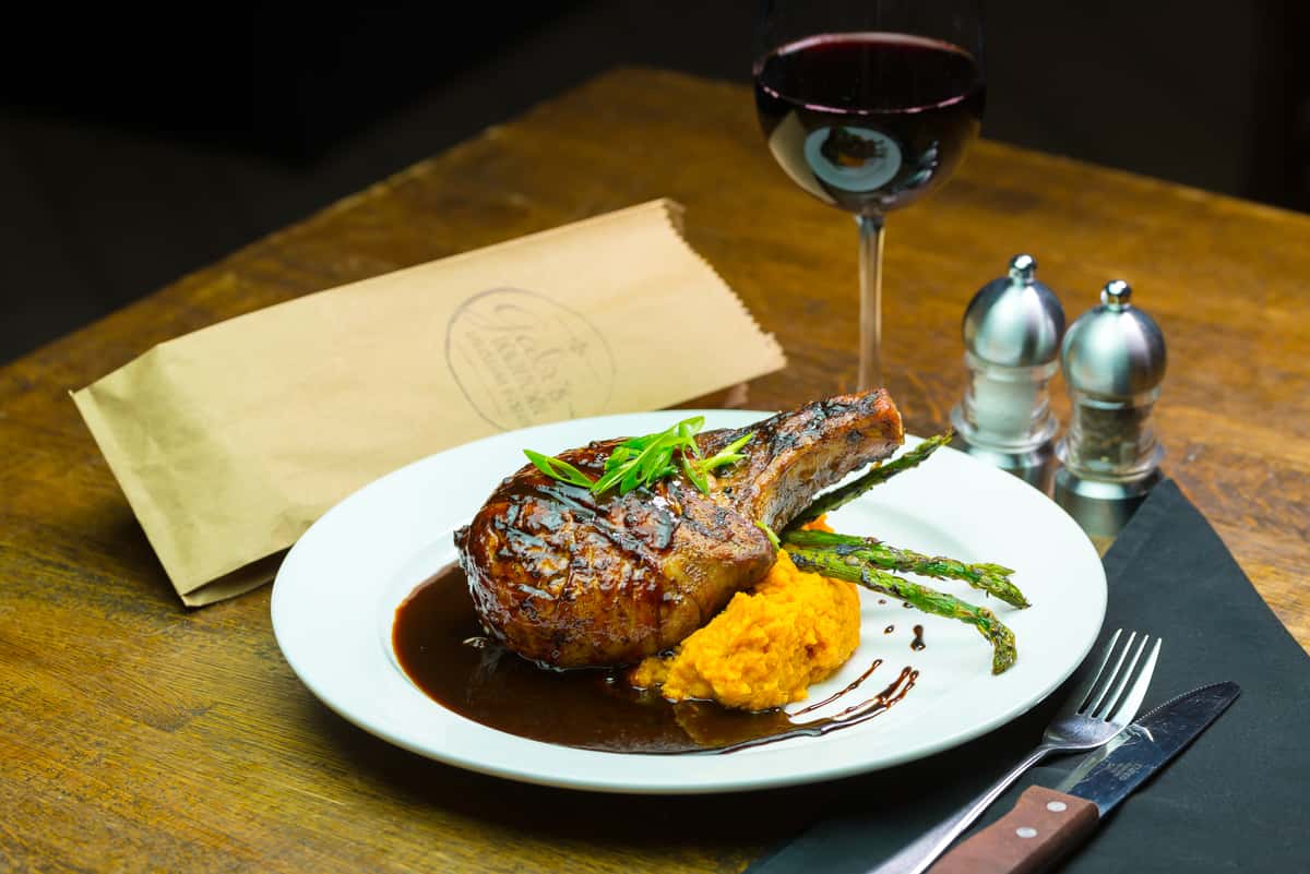 stuffed pork chop