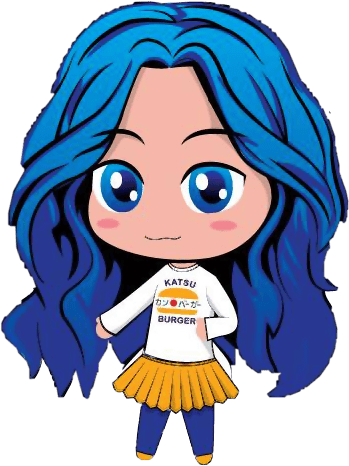 Blue Haired Character