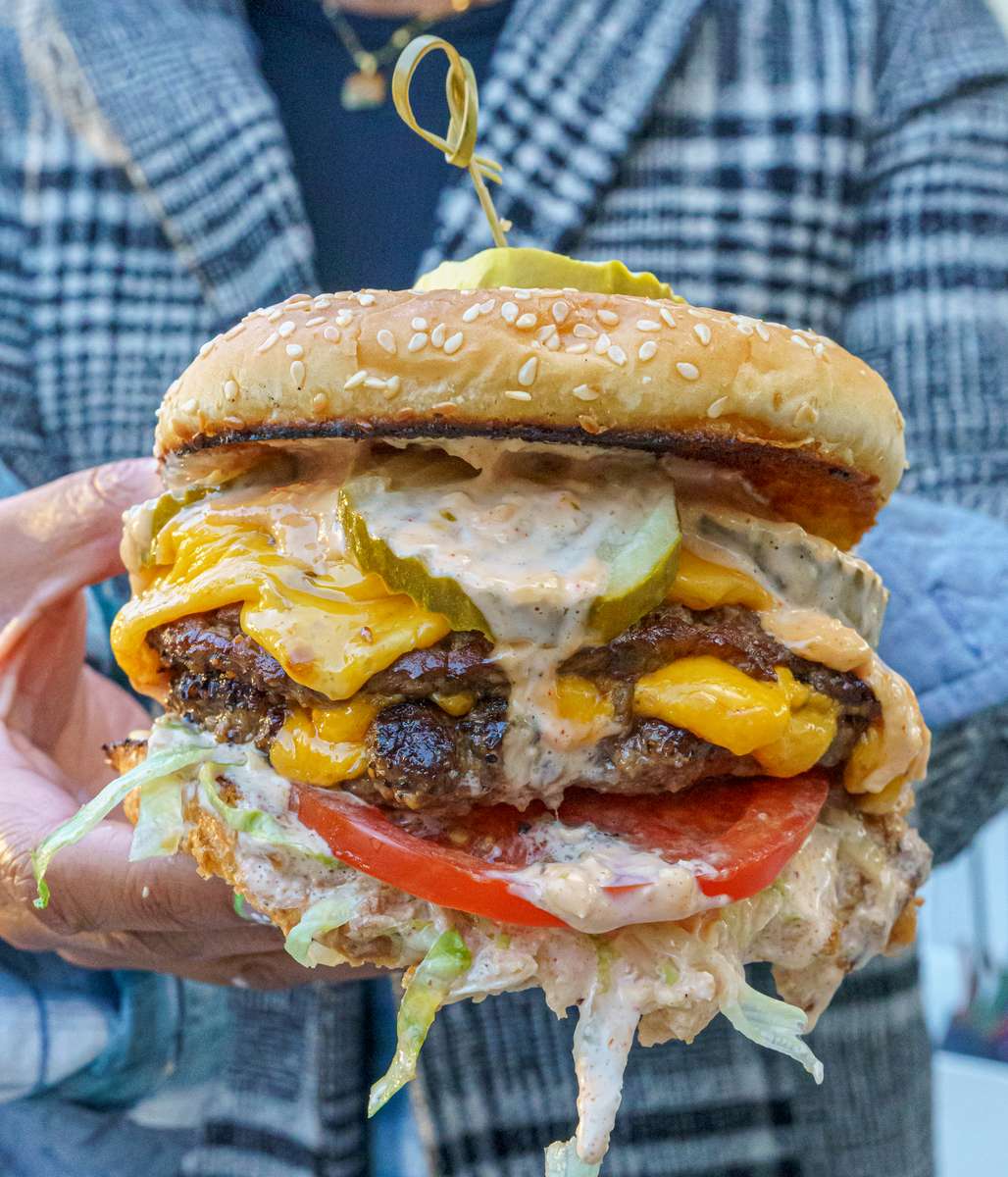 Double Cheeseburger - Menu - Flip Burger - Burger Joint in NY