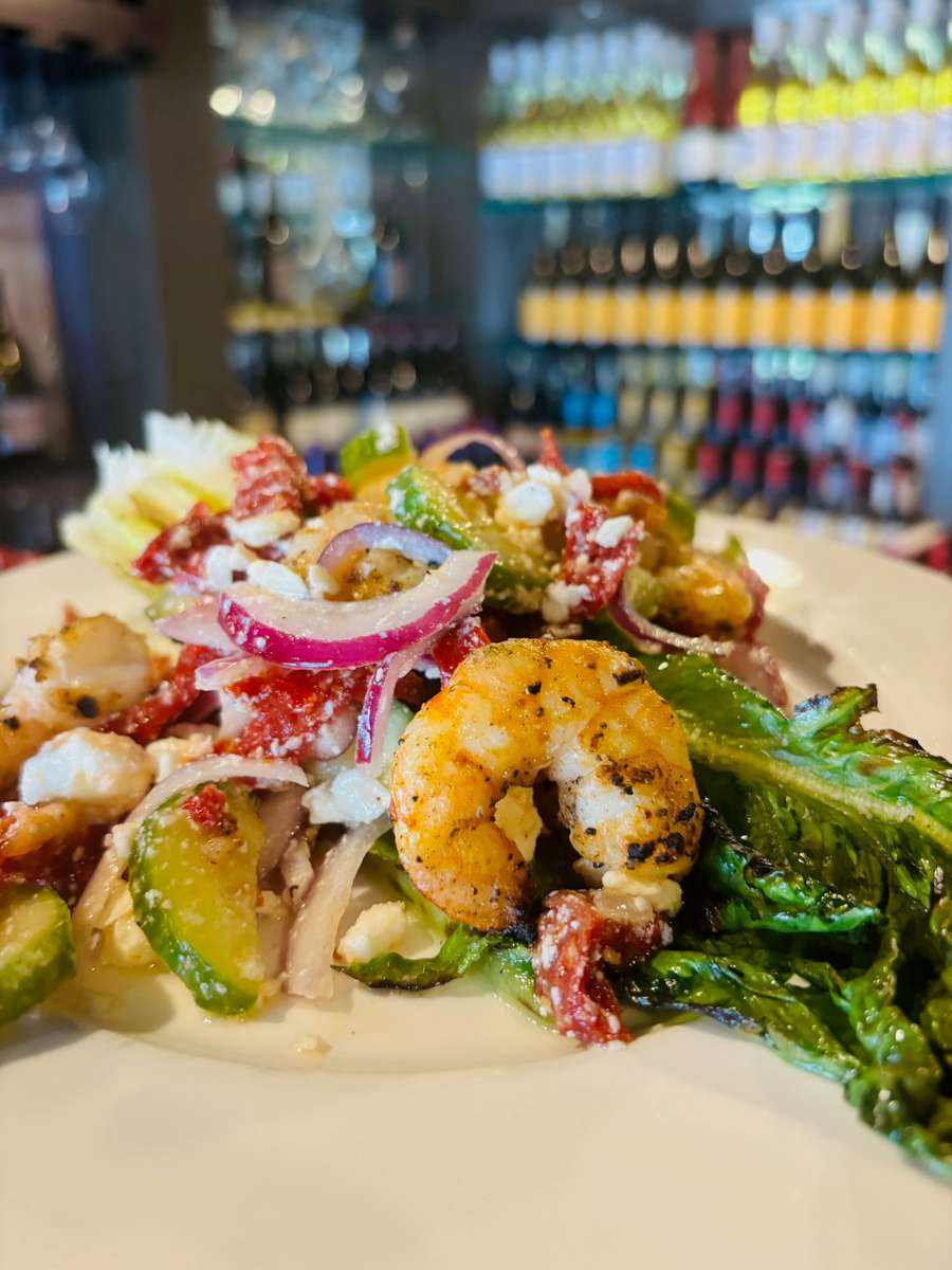 Grilled Romaine