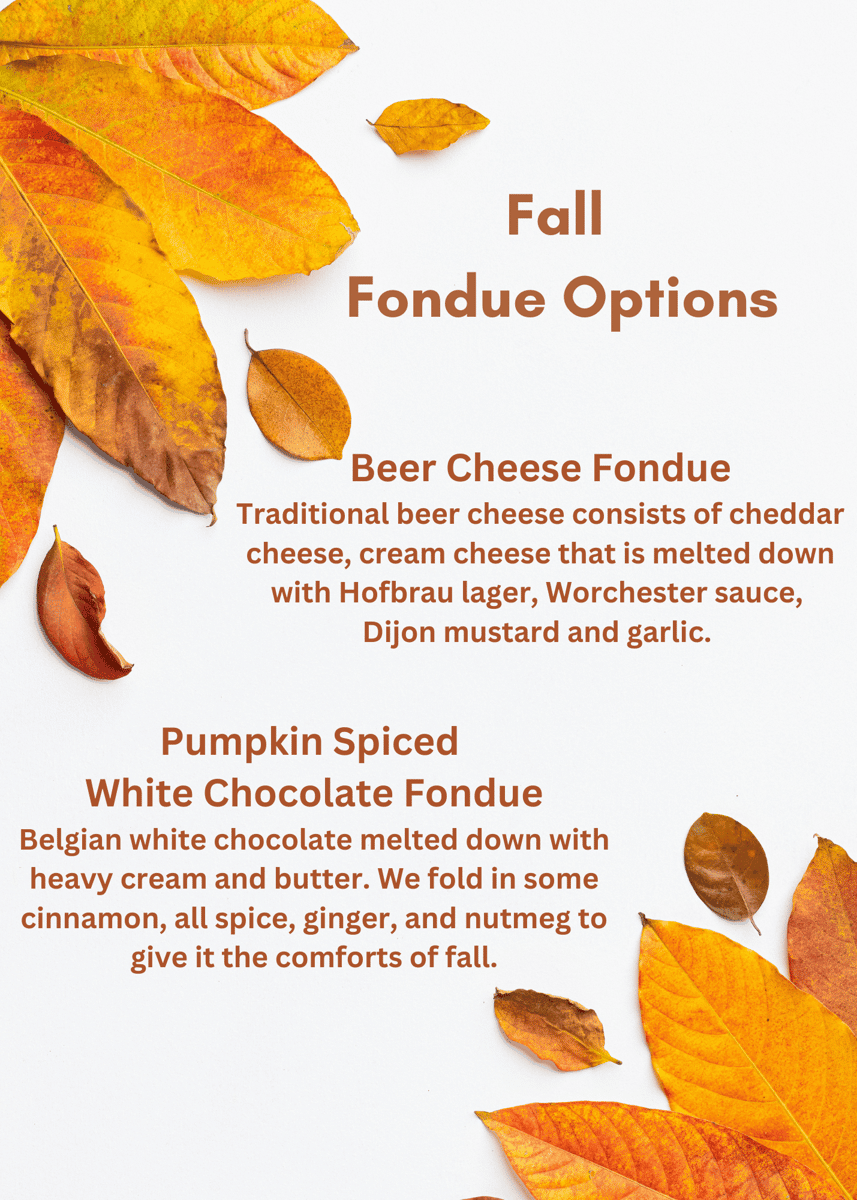 Winter Fondue Options