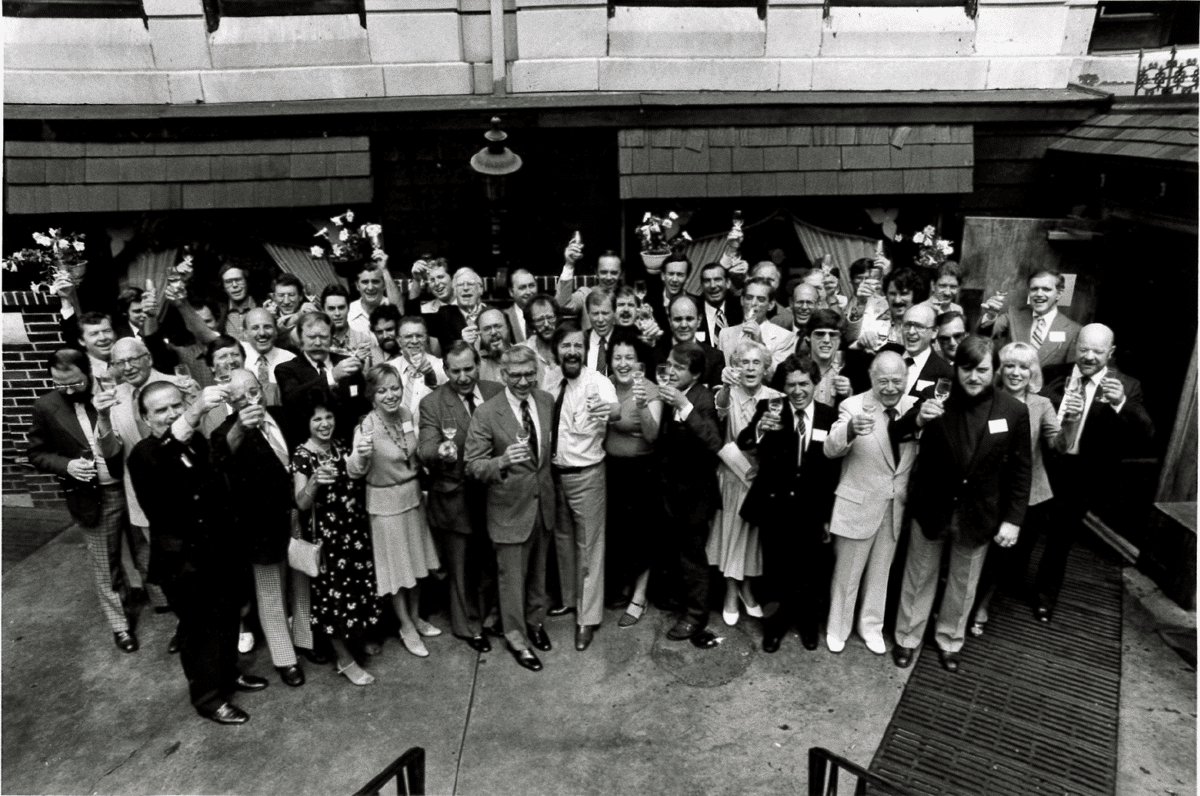 70s Patio Cheers from the Pro Am