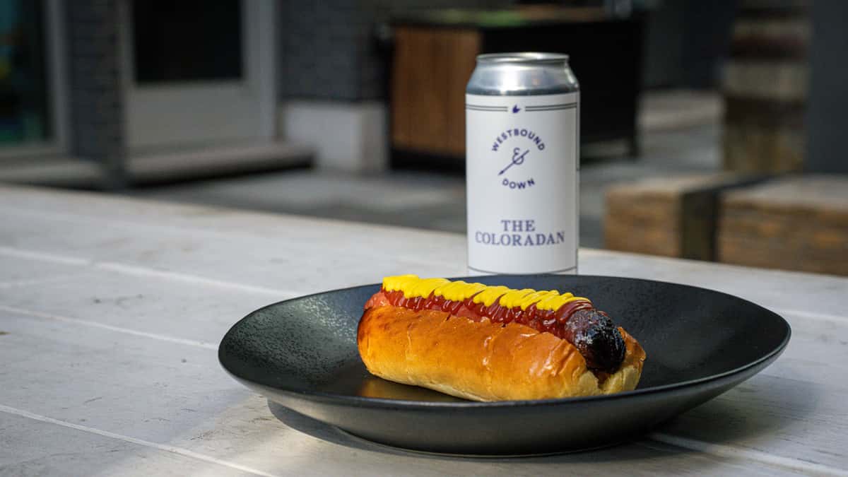 hotdog & beer