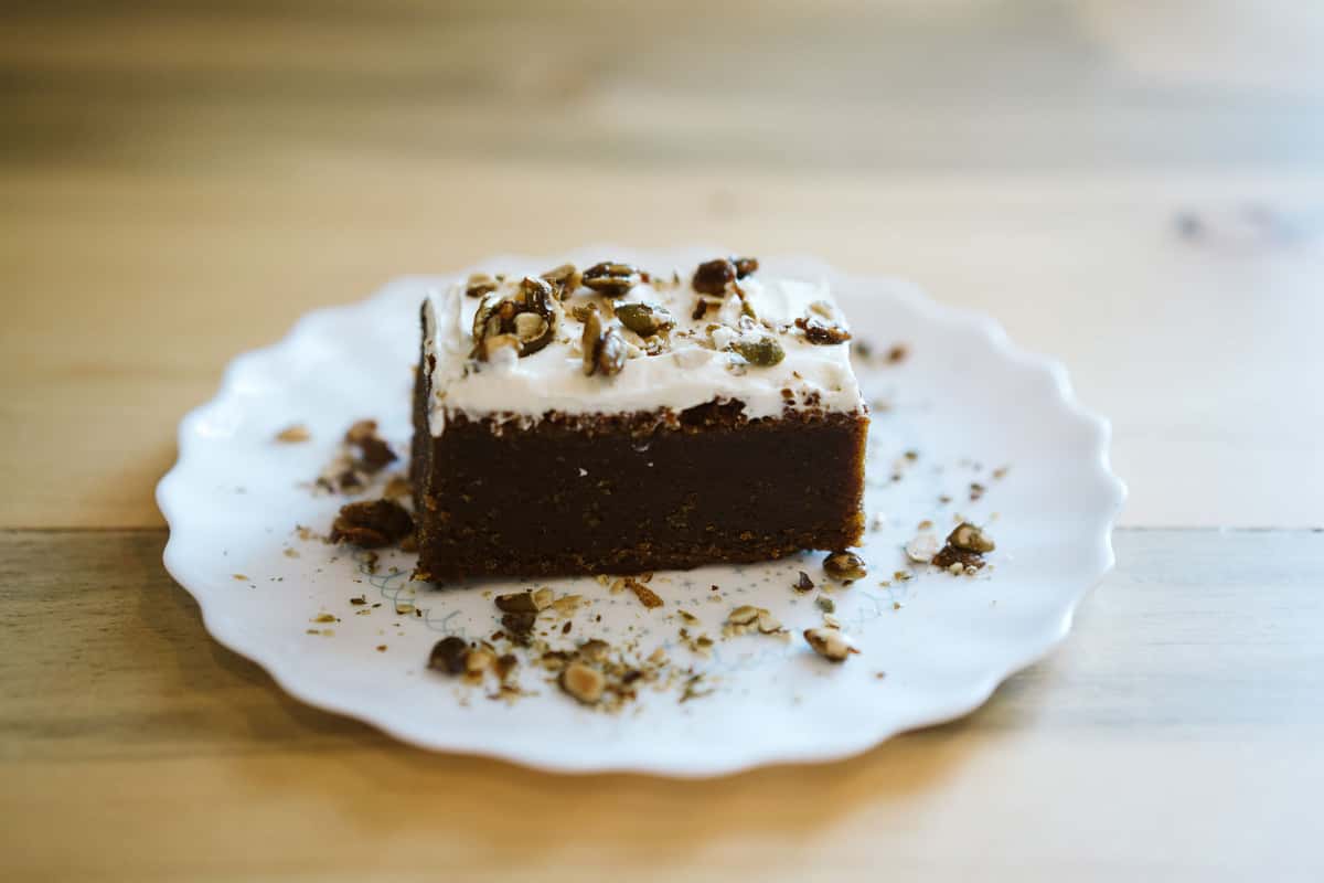 Pumpkin Spice Cake Pie Round Just BE Kitchen