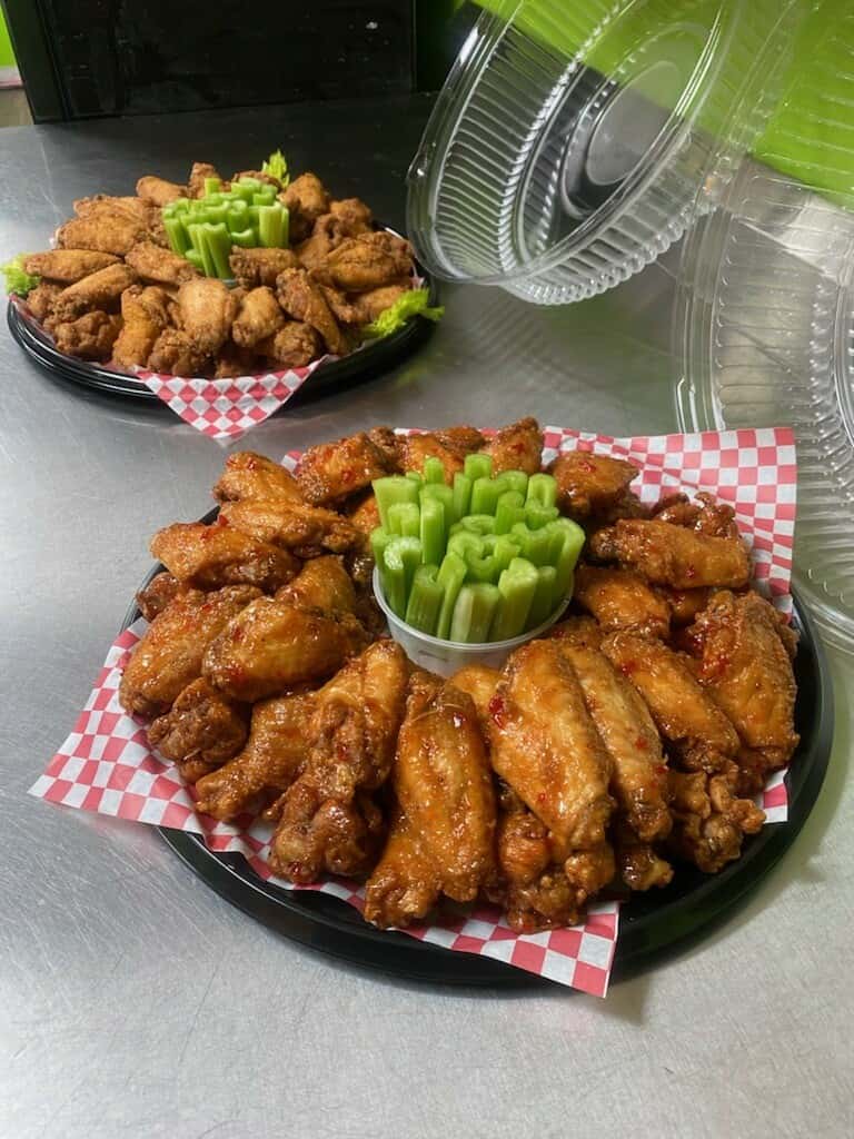 wing platter