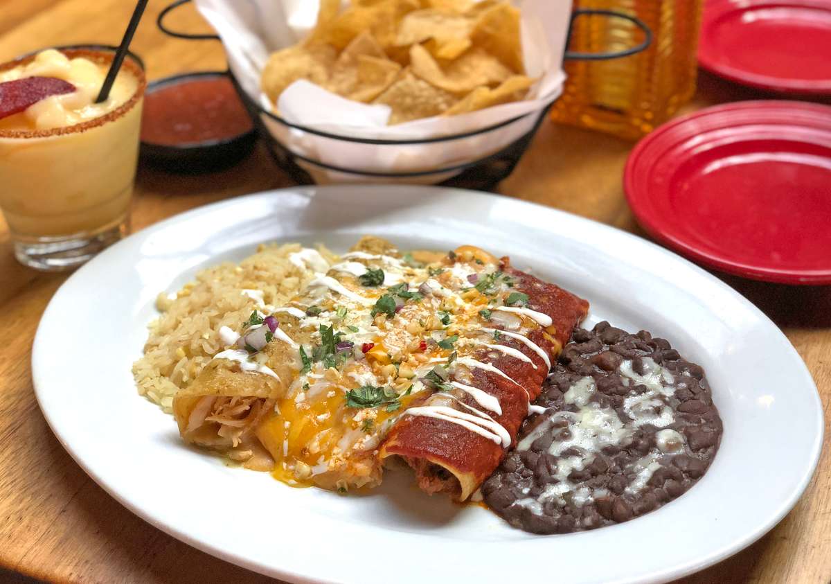 Ask us about our Enchiladas Banderas...