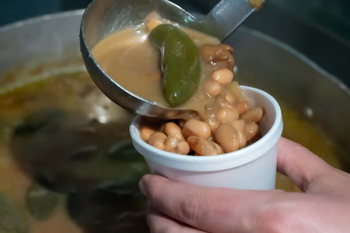side of beans