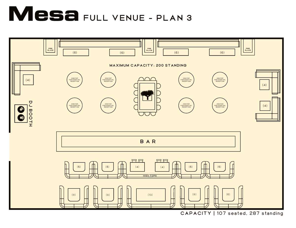 Full Venue Floor Plan 3
