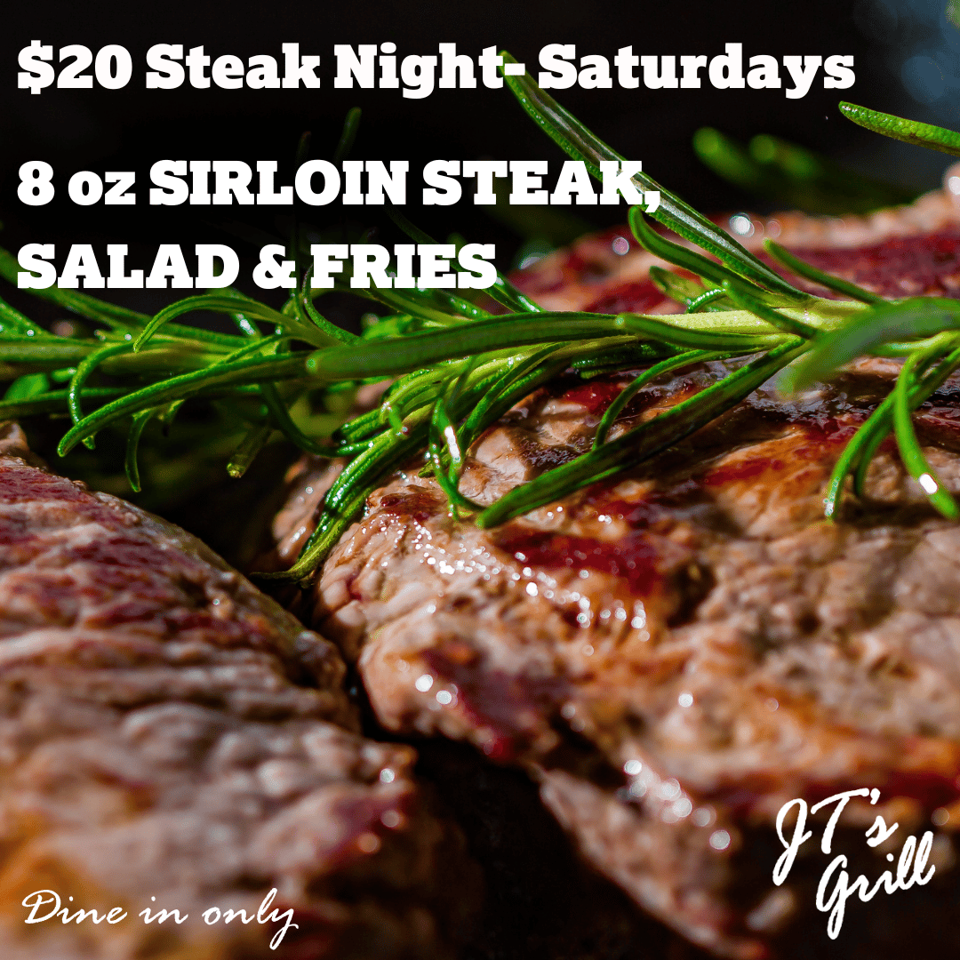 Sirloin Steak Saturdays