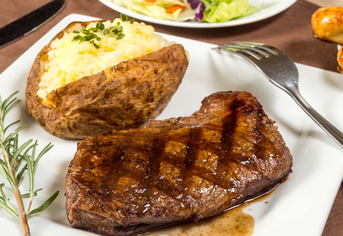 steak dinner