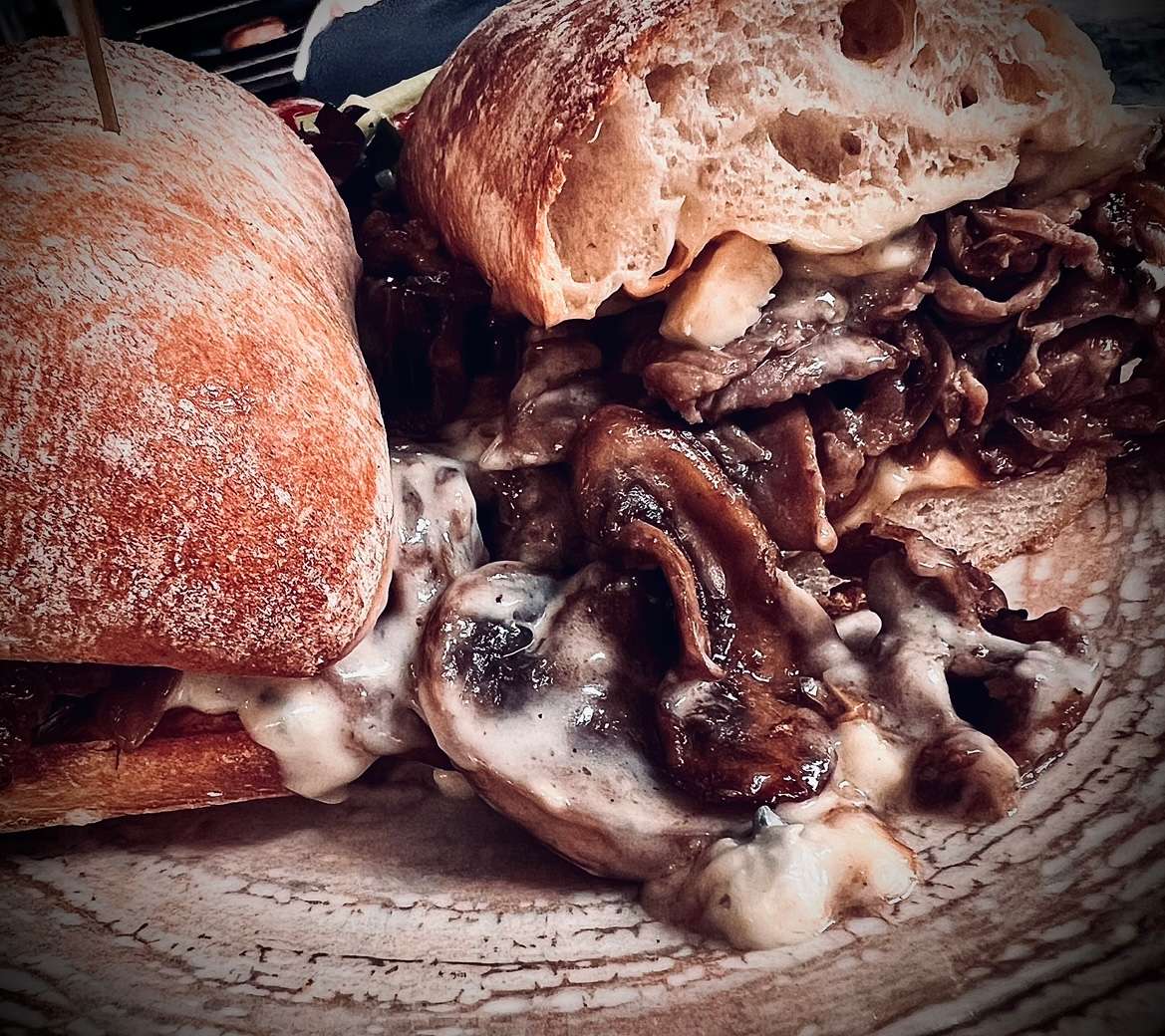 Shaved Beef Sandwich