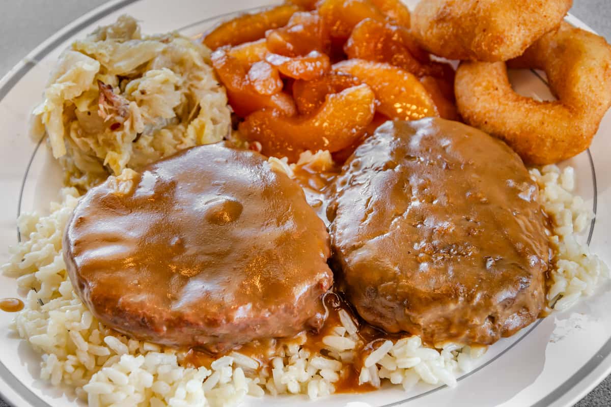 Hamburger Steak Plate