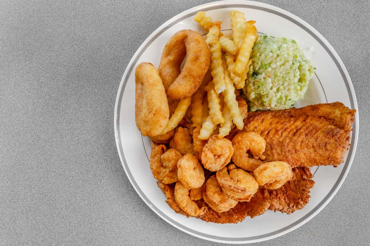 Fried Fish Combo Meal