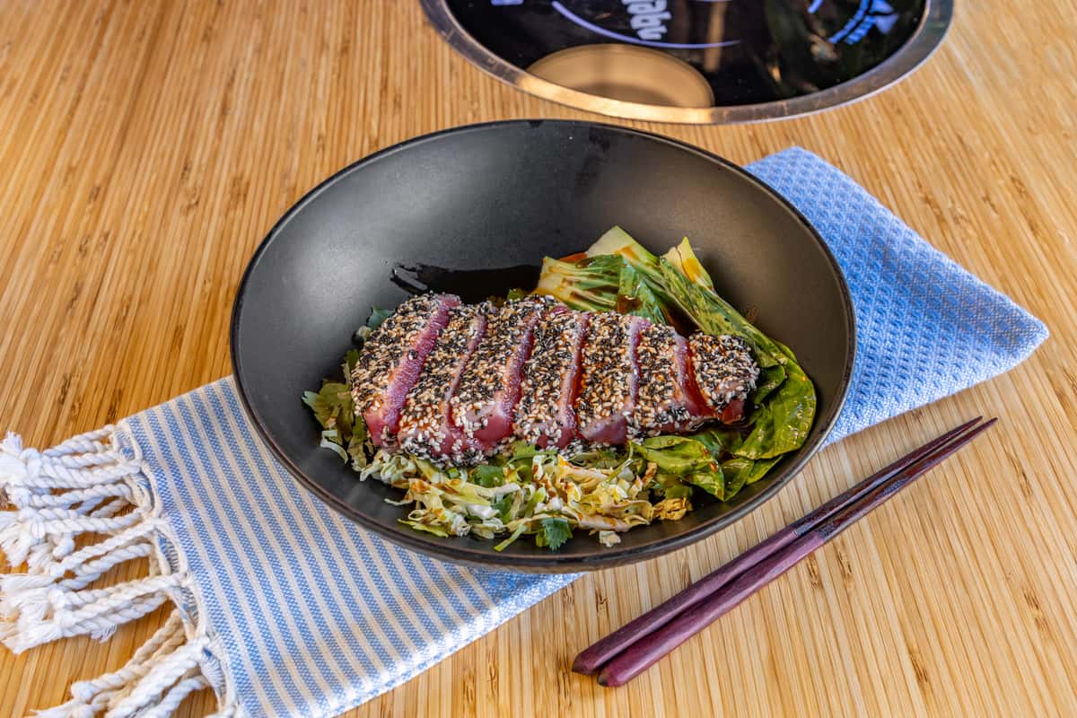 Air Fryer Steam Tuna Steak Cooking Tuna Steaks In Cast Iron