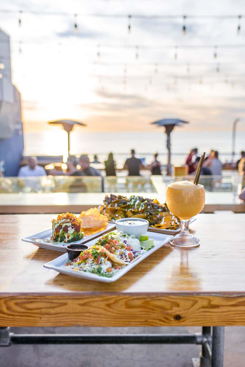 Ahi, Tacos, Slushy