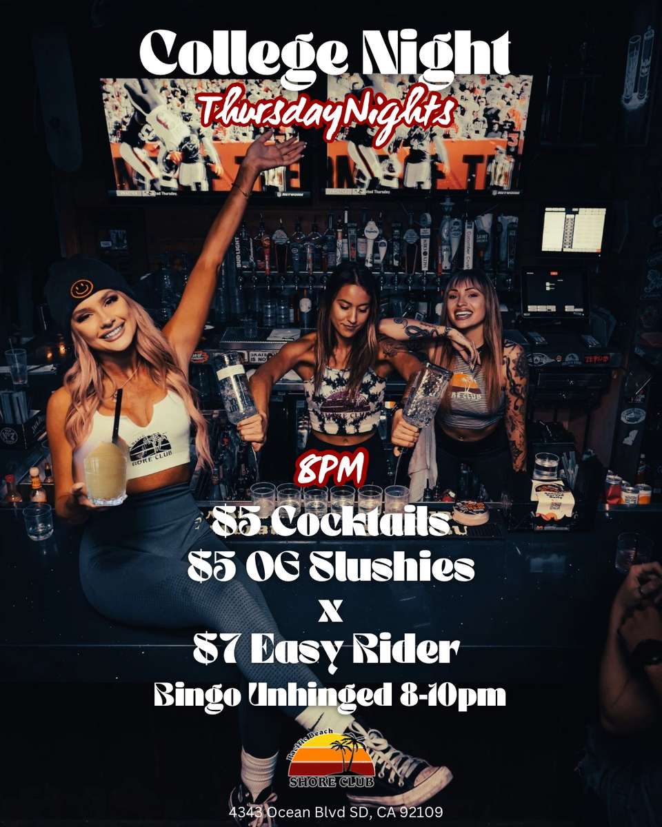 pb shore club dress code PACIFIC BEACH SHORE CLUB - Updated July 2026 - 1005 Photos & 1382 Reviews -  4343 Ocean Blvd, San Diego, California - Bars - Restaurant Reviews - Phone  Number