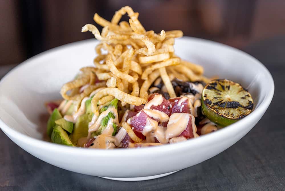 Tuna Poke Bowl Marinated Ahi Tuna Ahi Poke Best Marinade For Tuna