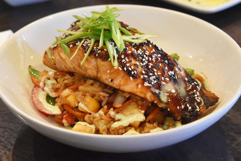 Teriyaki Glazed Salmon Not Your Average Joe's American Restaurant