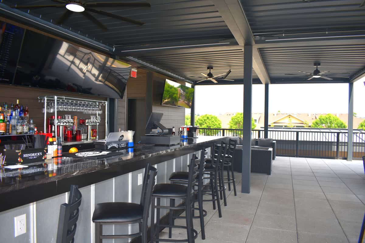 upstairs bar