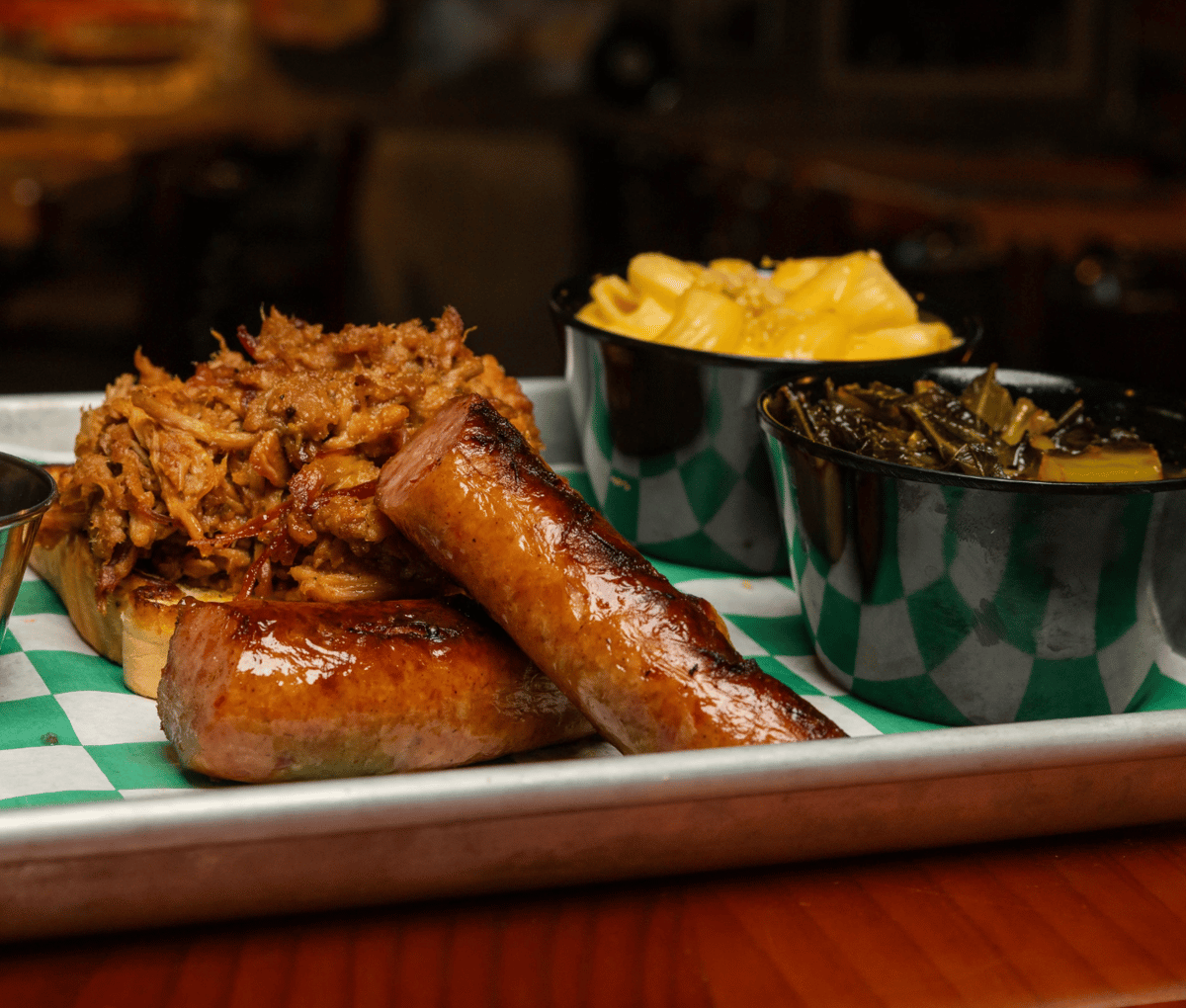 American Dive is a Downtown Atlanta BBQ restaurant and live music bar at 19 Andrew Young inside 207 Peachtree, serving lunch, dinner, drinks, games, and nightly live music starting at 9 pm.