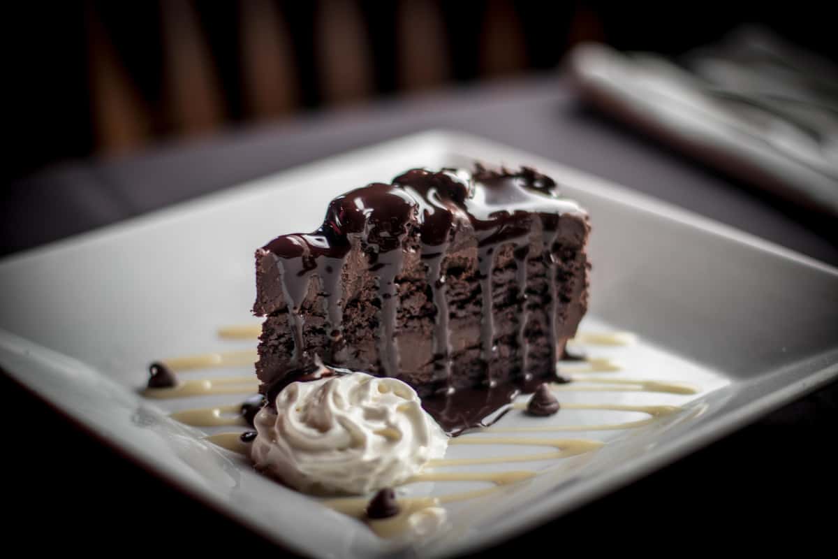 Slice of Chocolate cake
