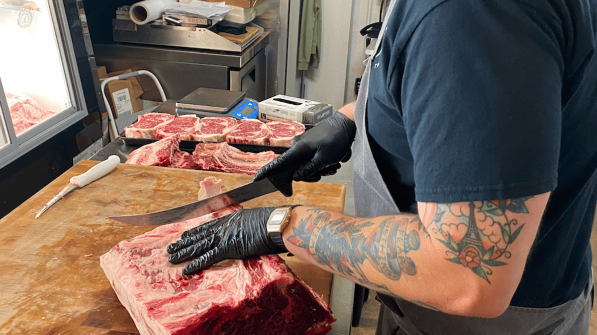 Brian Baxter at work
